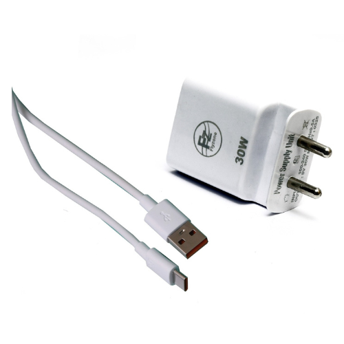 30W Dual Usb Charger With Mobile Stand